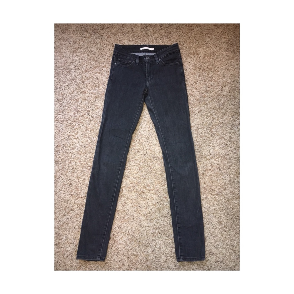 Levi Strauss skinny high rise slim fit jeans